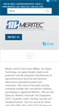 Mobile Screenshot of meritec.com